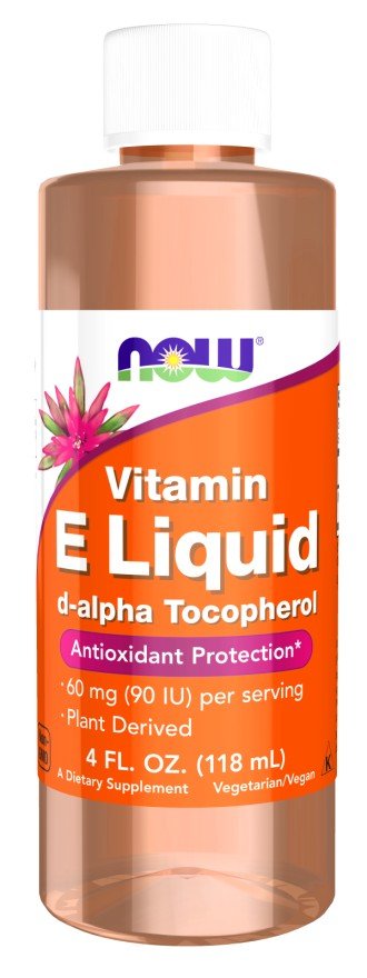 Now Foods Vitamin E-Oil 4 oz Liquid