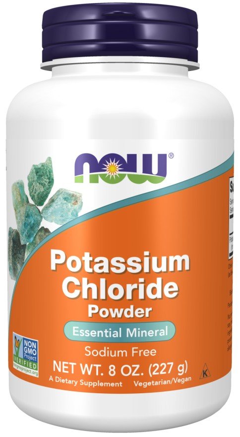 Now Foods Potassium Chloride Powder 8 oz Powder