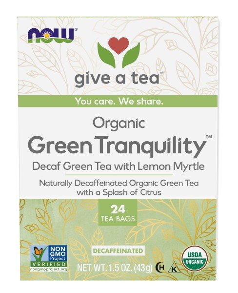 Now Foods Green Tranquility Tea 24 Bags