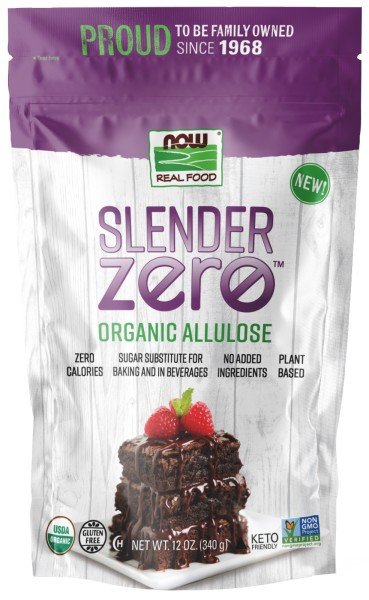 Now Foods Slender Zero Organic Allulose 12 oz Powder