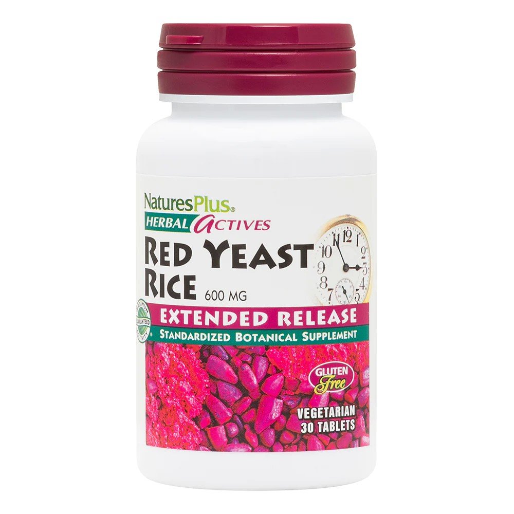 Nature's Plus Red Yeast Rice Extended Release 600 mg 30 Tablet