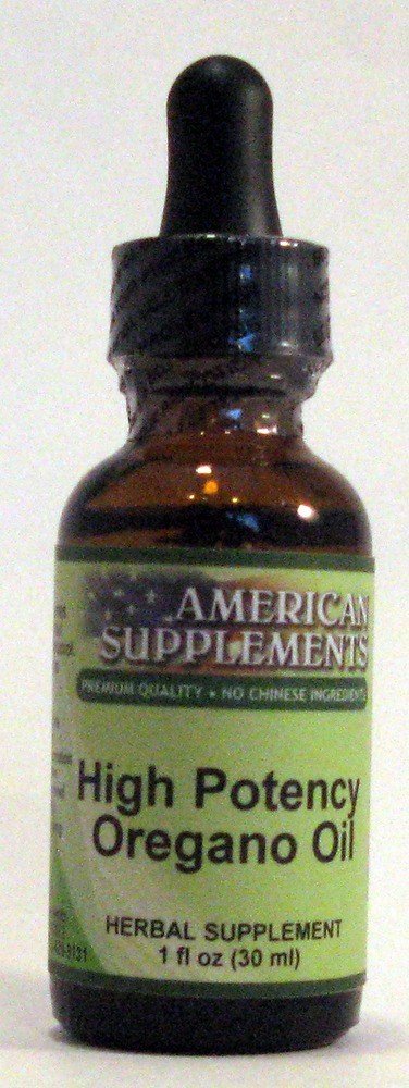 American Supplements Oregano Oil  High Potency 1 oz Oil