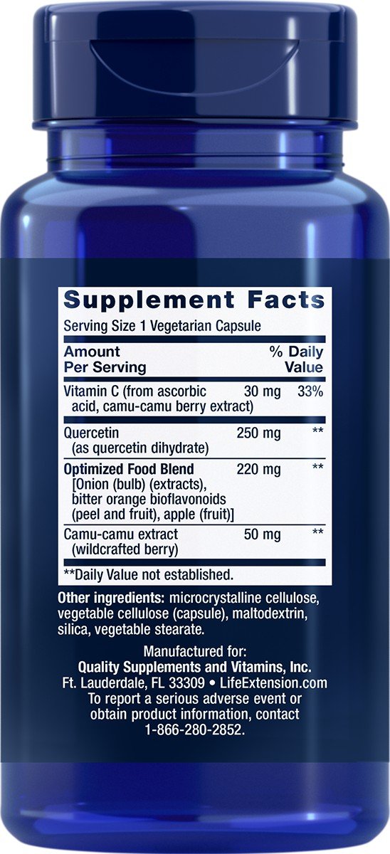 Life Extension Optimized Quercetin 60 VegCap