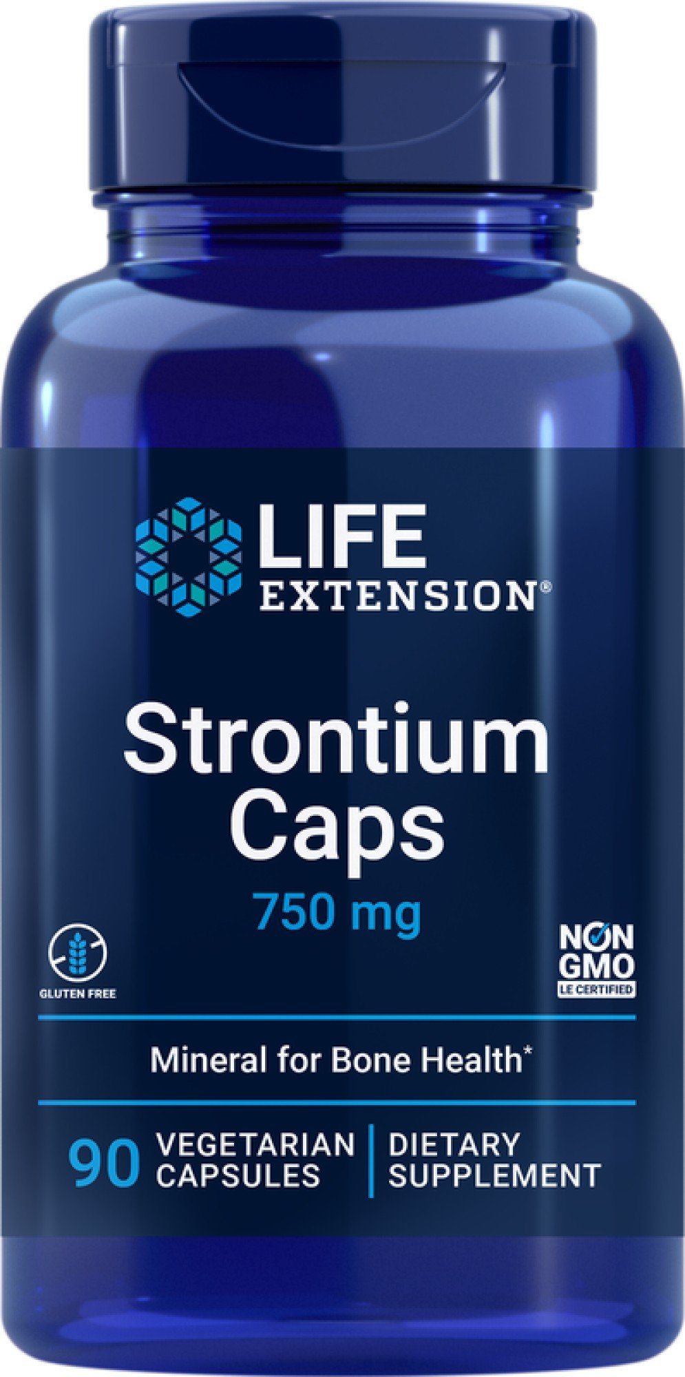 Life Extension Strontium Caps 750 mg 30 VegCap