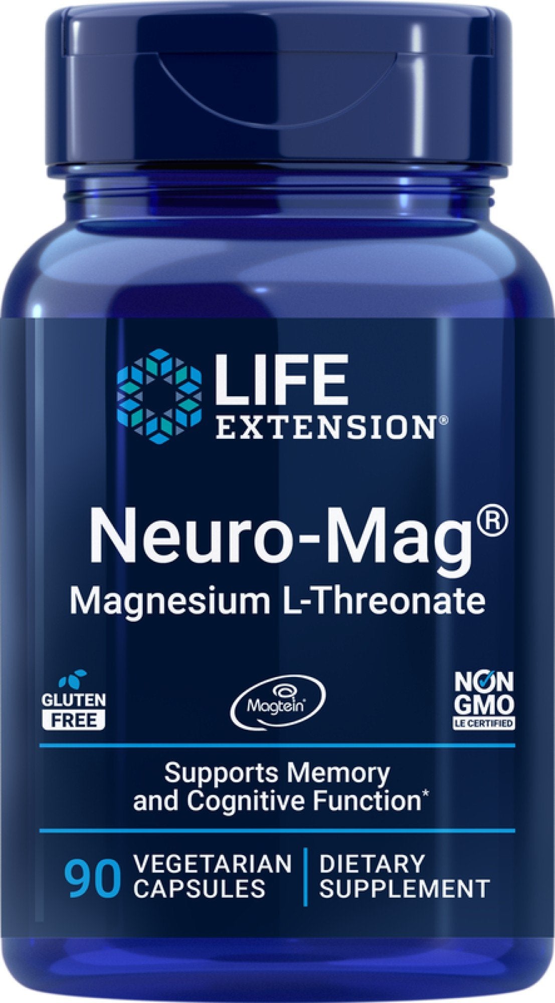 Life Extension Neuro-Mag Magnesium L-Threonate 90 VegCap