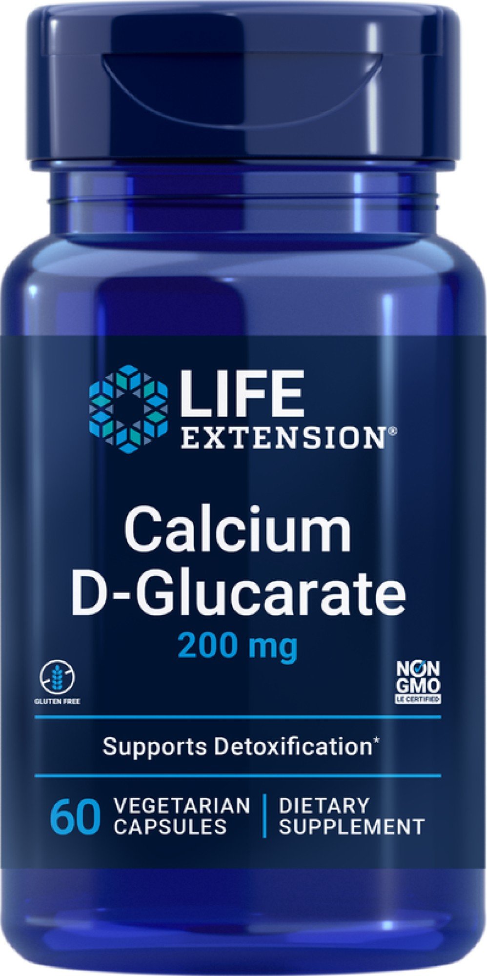 Life Extension Calcium D-Glucarate 200 mg 60 VegCap