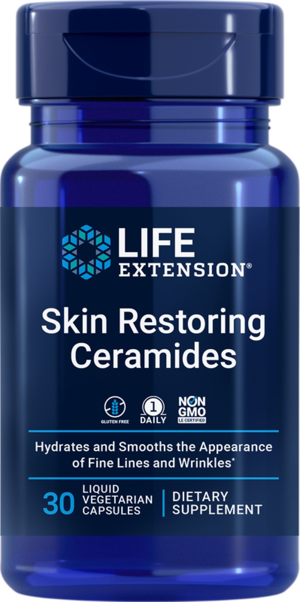 Life Extension Skin Restoring Ceramides 30 Capsule