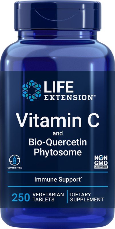 Life Extension Vitamin C and Bio-Quercetin Phytosome 250 VegTab