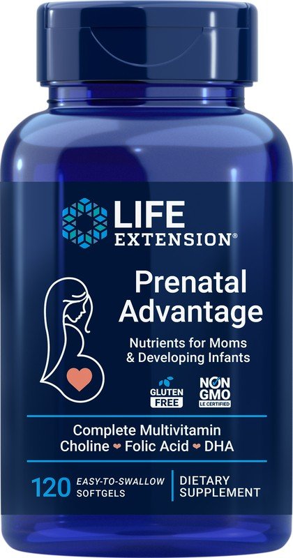 Life Extension Prenatal Advantage 120 Softgel