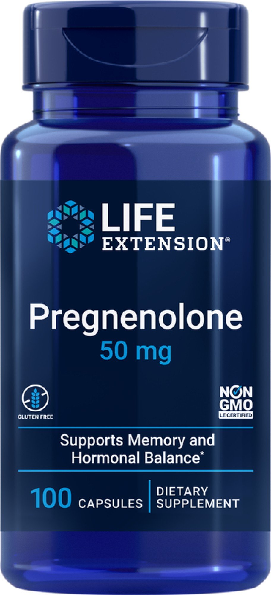Life Extension Pregnenolone 50mg 100 Capsule