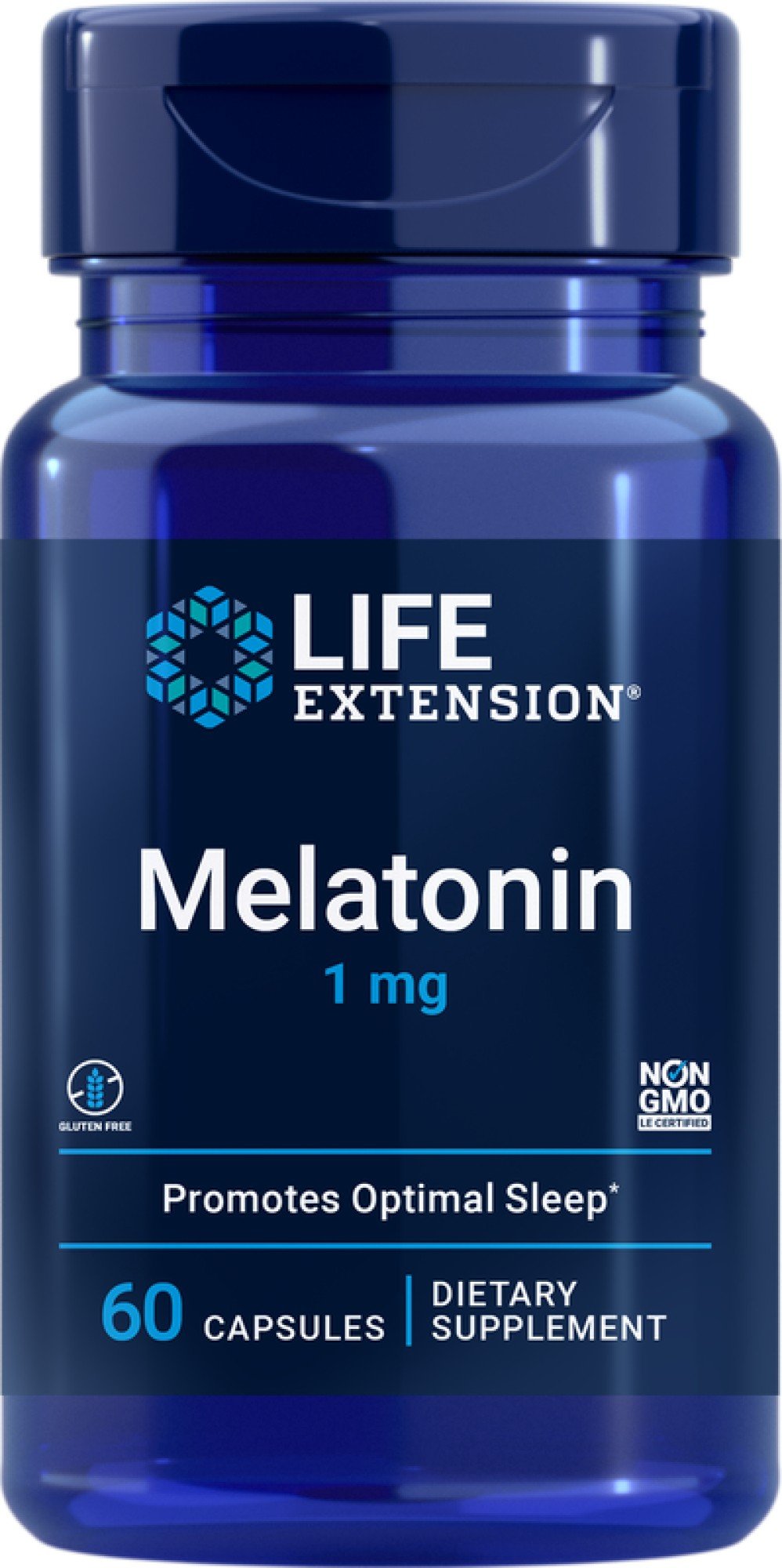 Life Extension Melatonin 1mg 60 Capsule