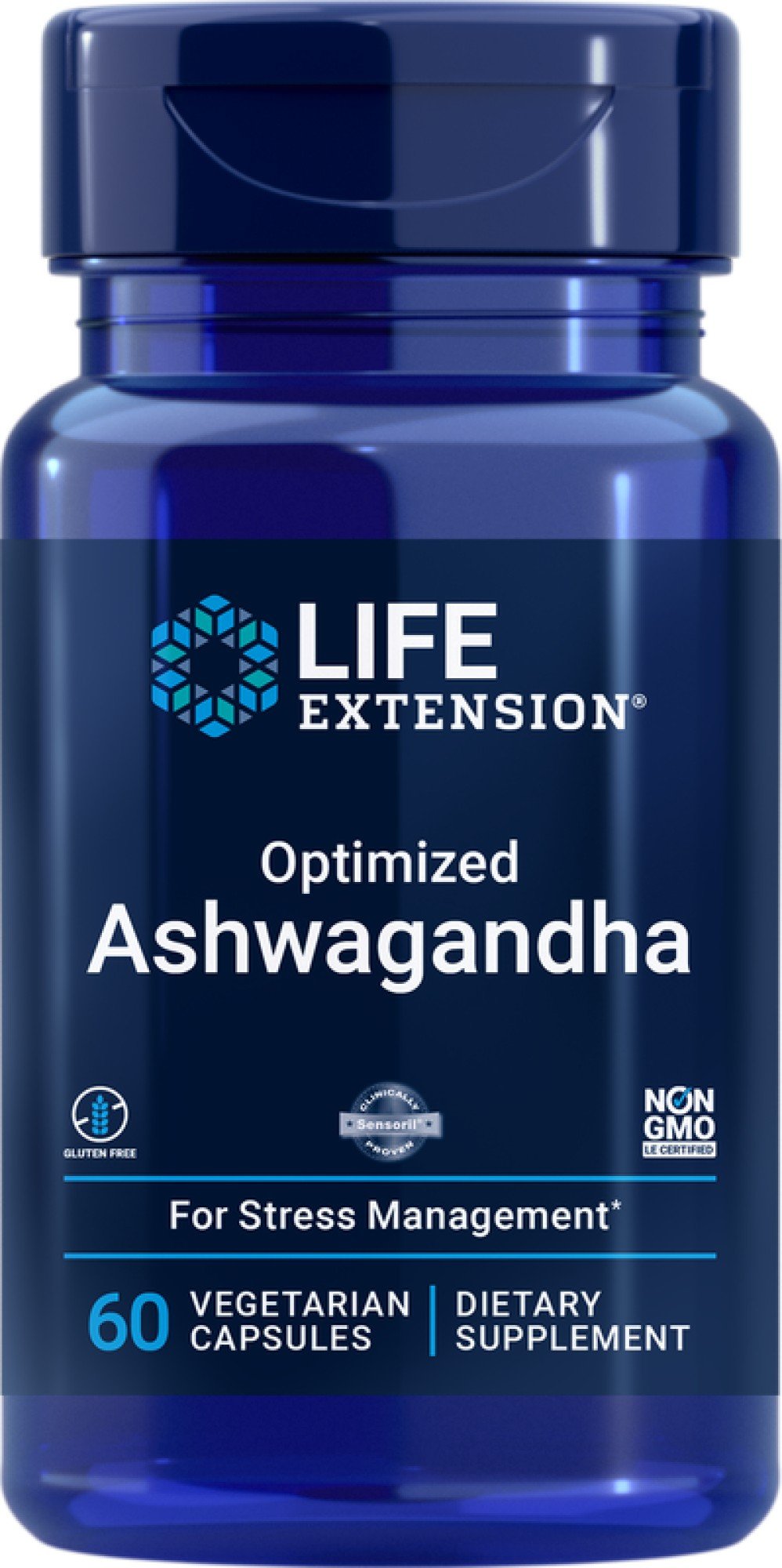 Life Extension Optimized Ashwagandha Extract 60 VegCap