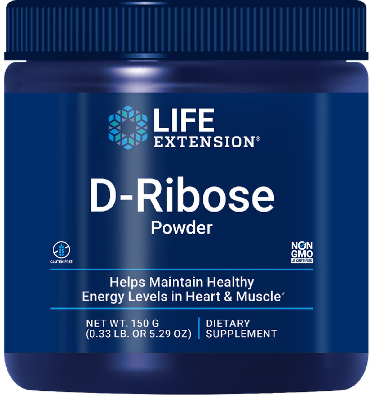 Life Extension D Ribose 150 g Powder