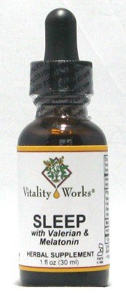 Vitality Works Sleep with Valerian & Melatonin 1 oz Liquid