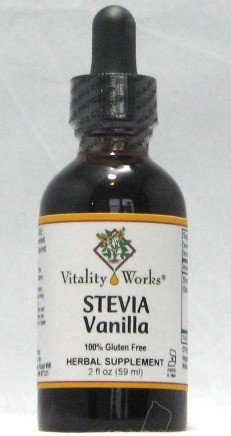 Vitality Works Stevia Vanilla Alcohol Free 2 oz Liquid