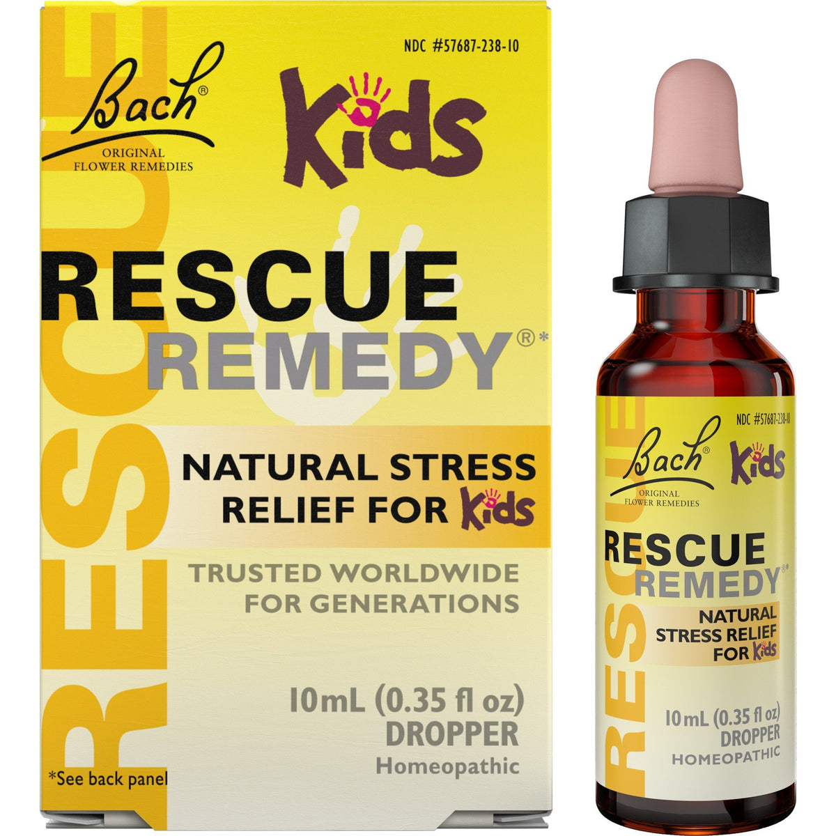 Bach Rescue Remedy Kids 10 mL (0.35 fl oz) Liquid