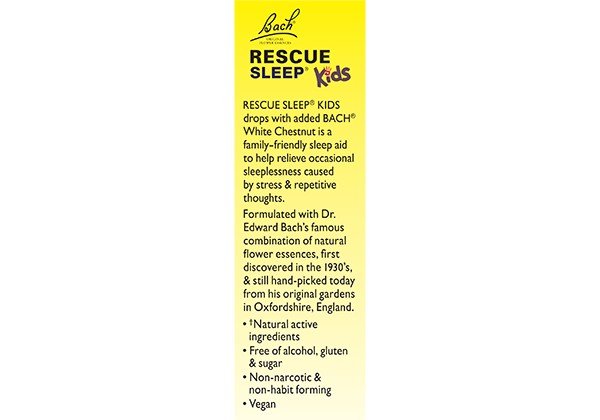 Bach RESCUE REMEDY Sleep Kids Non-alcohol 0.35 fl oz(10 mL) Dropper