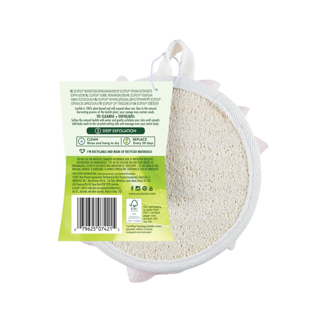 EcoTools Dual Cleansing Pad 1 Pack