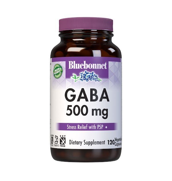 Bluebonnet GABA 500 mg 120 Capsule