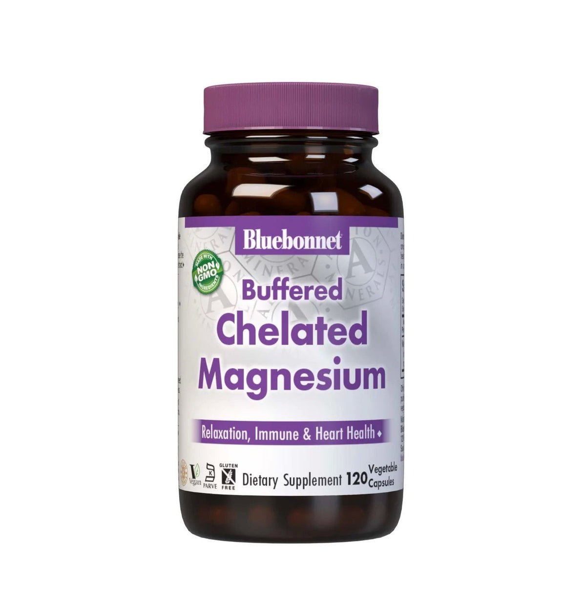 Bluebonnet Albion Buffered Chelated Magnesium 200mg 120 VegCap