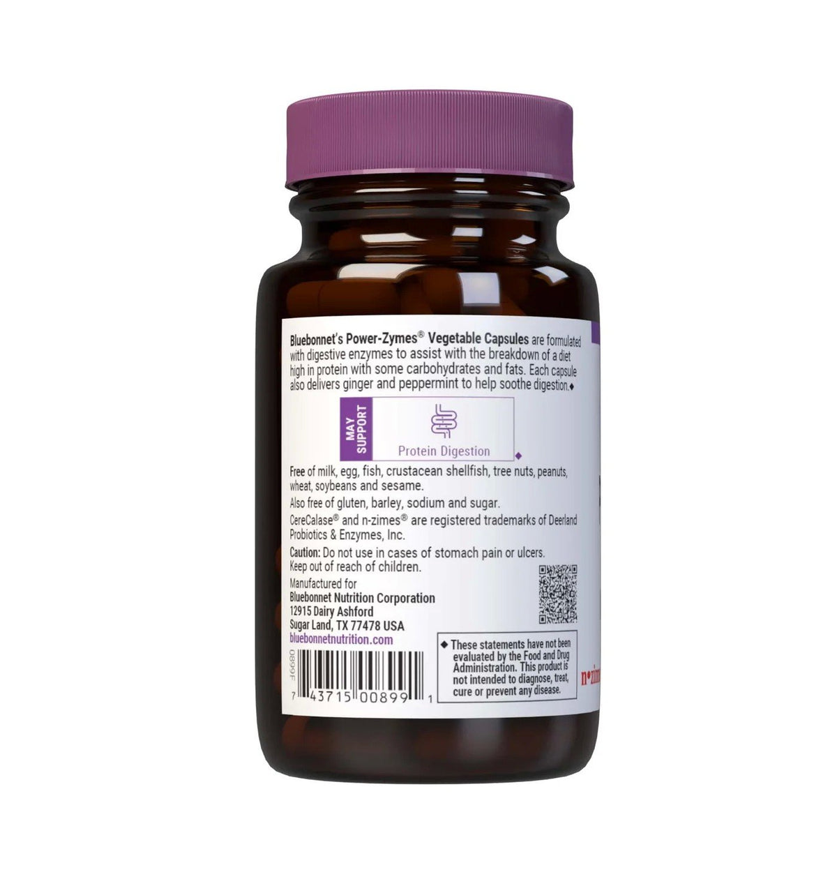 Bluebonnet Power-Zymes 60 VegCap