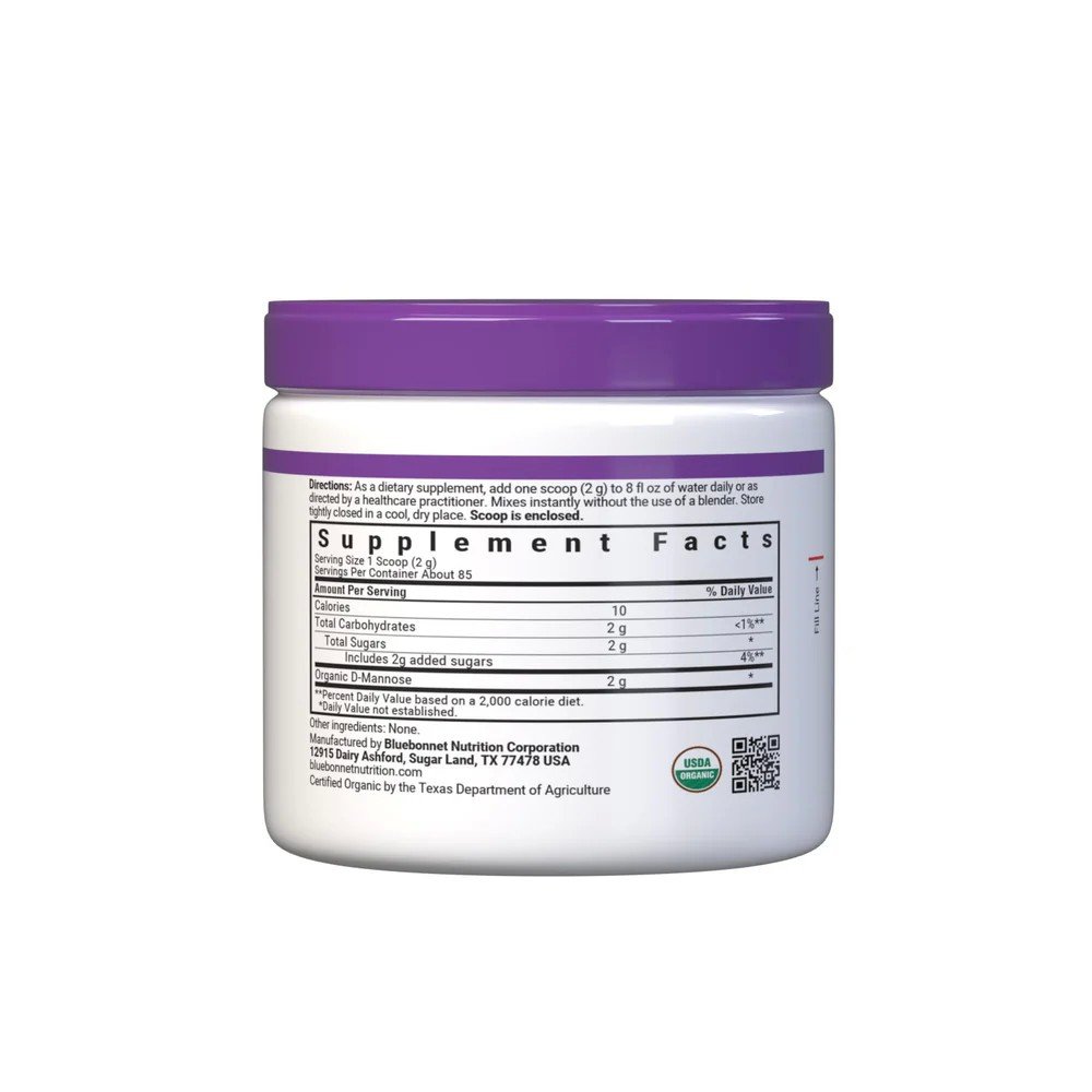 Bluebonnet Organic D-Mannose Powder 6 oz Powder