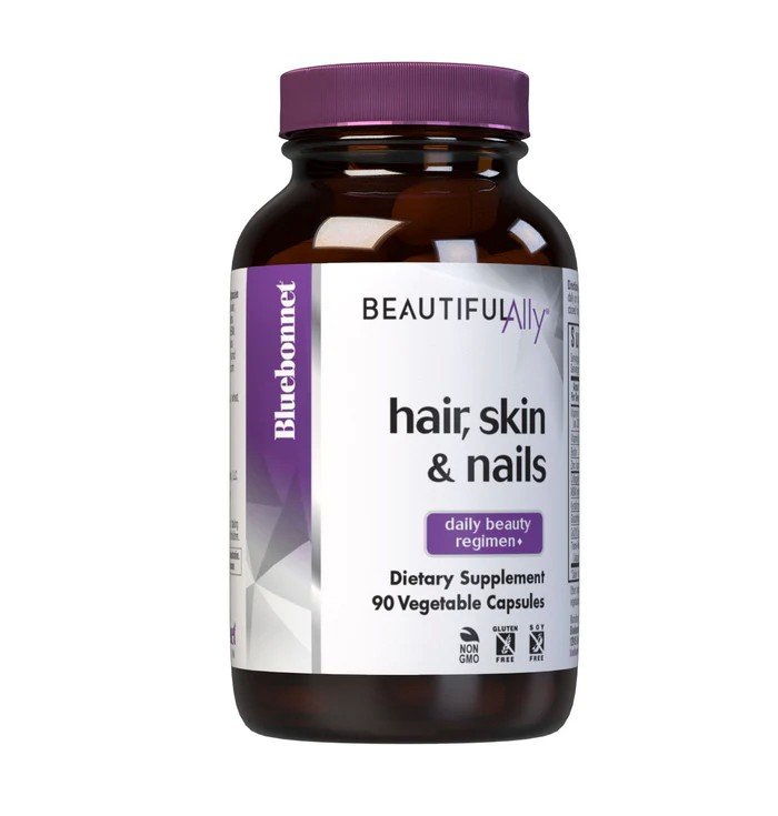 Bluebonnet Beautiful Ally Hair,Skin,&amp; Nails 90 VegCaps