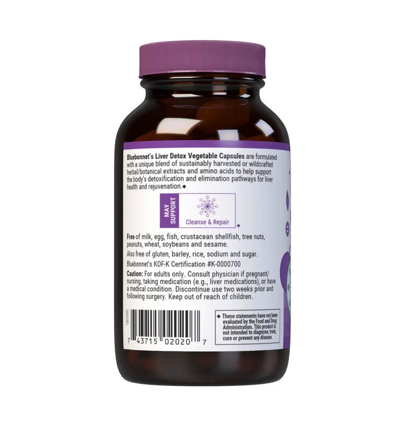 Bluebonnet LiverDetox 30 VegCap