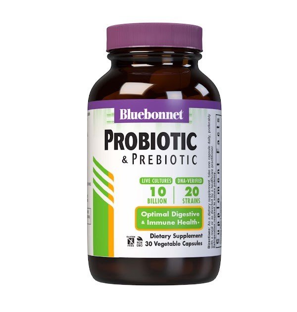 Bluebonnet Probiotic &amp; Prebiotic 30 VegCap