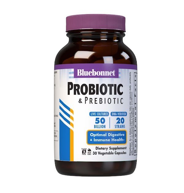 Bluebonnet Probiotic &amp; Prebiotic 30 VegCap
