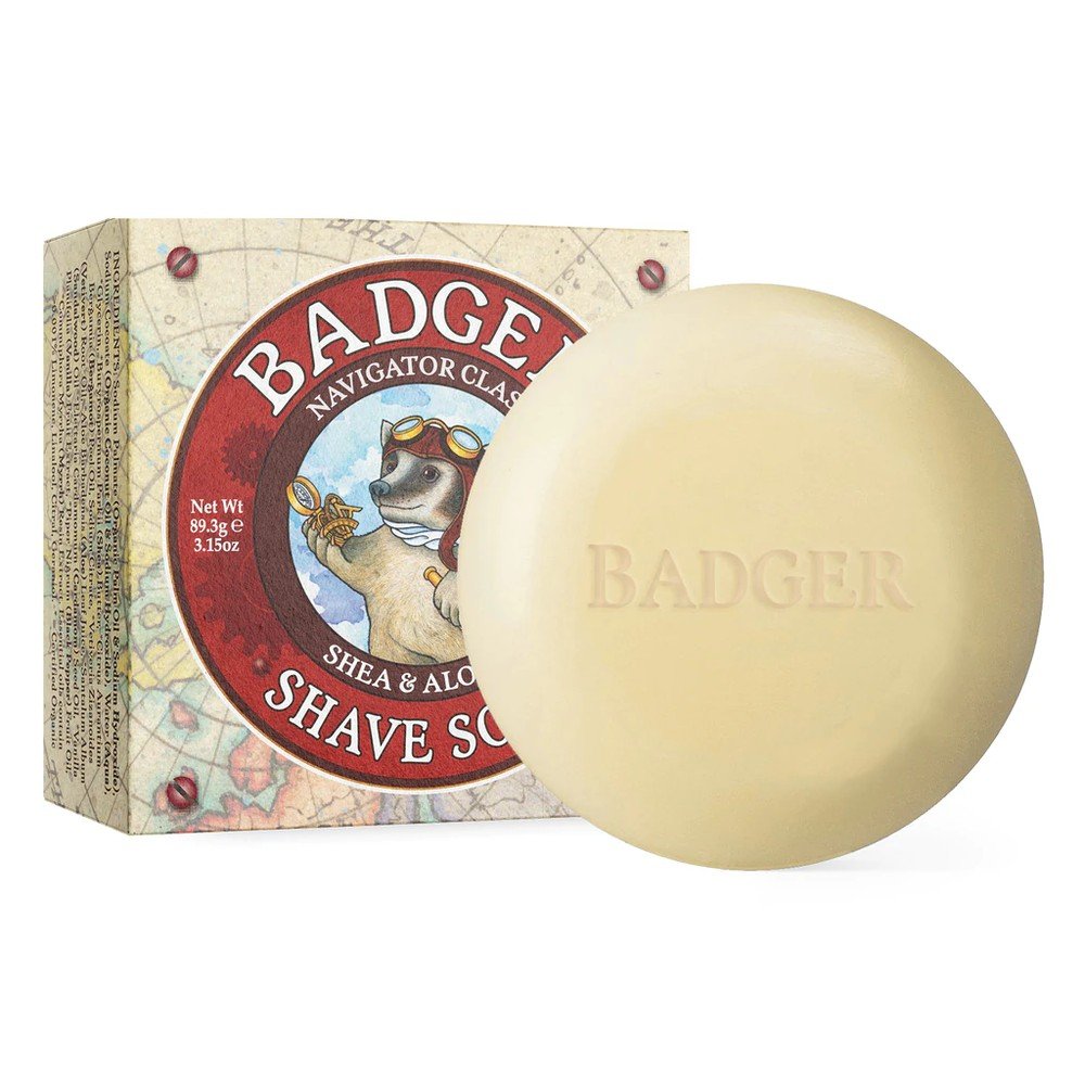 Badger Navigator Class Man Care Shave Soap 3.15 oz Bar