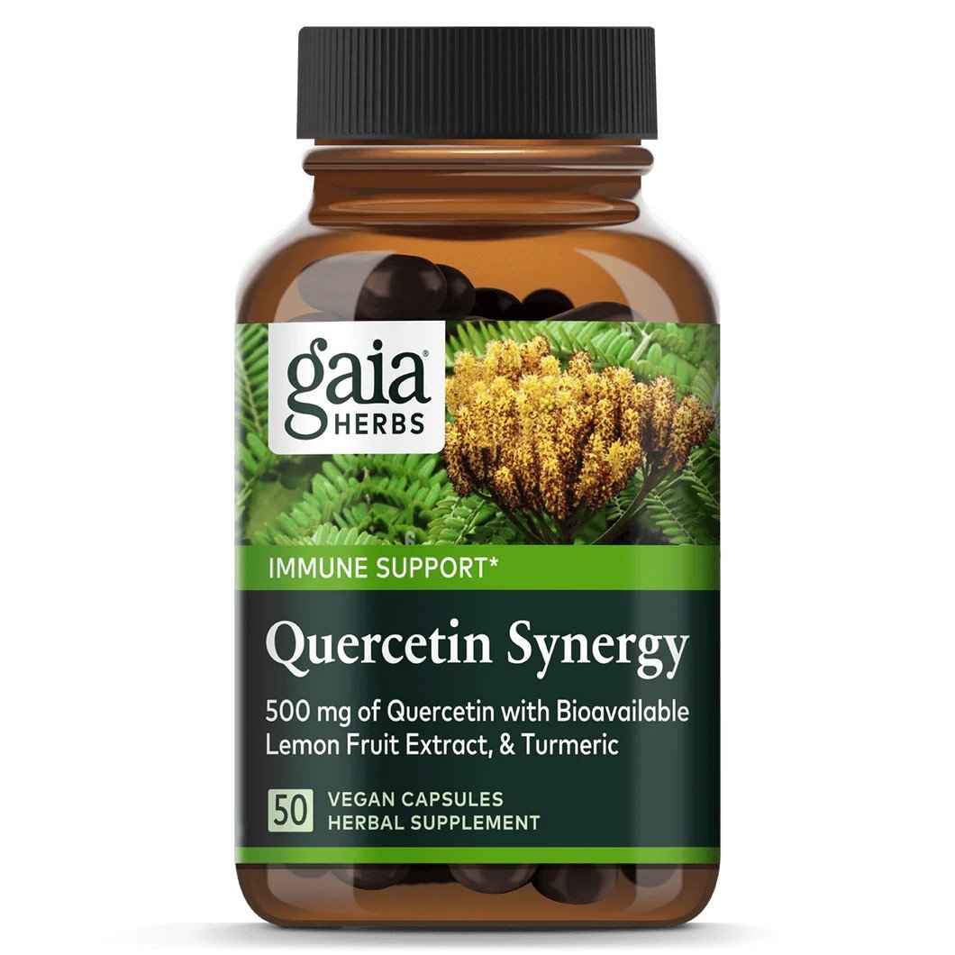 Gaia Herbs Quercetin Synergy 50 Capsule