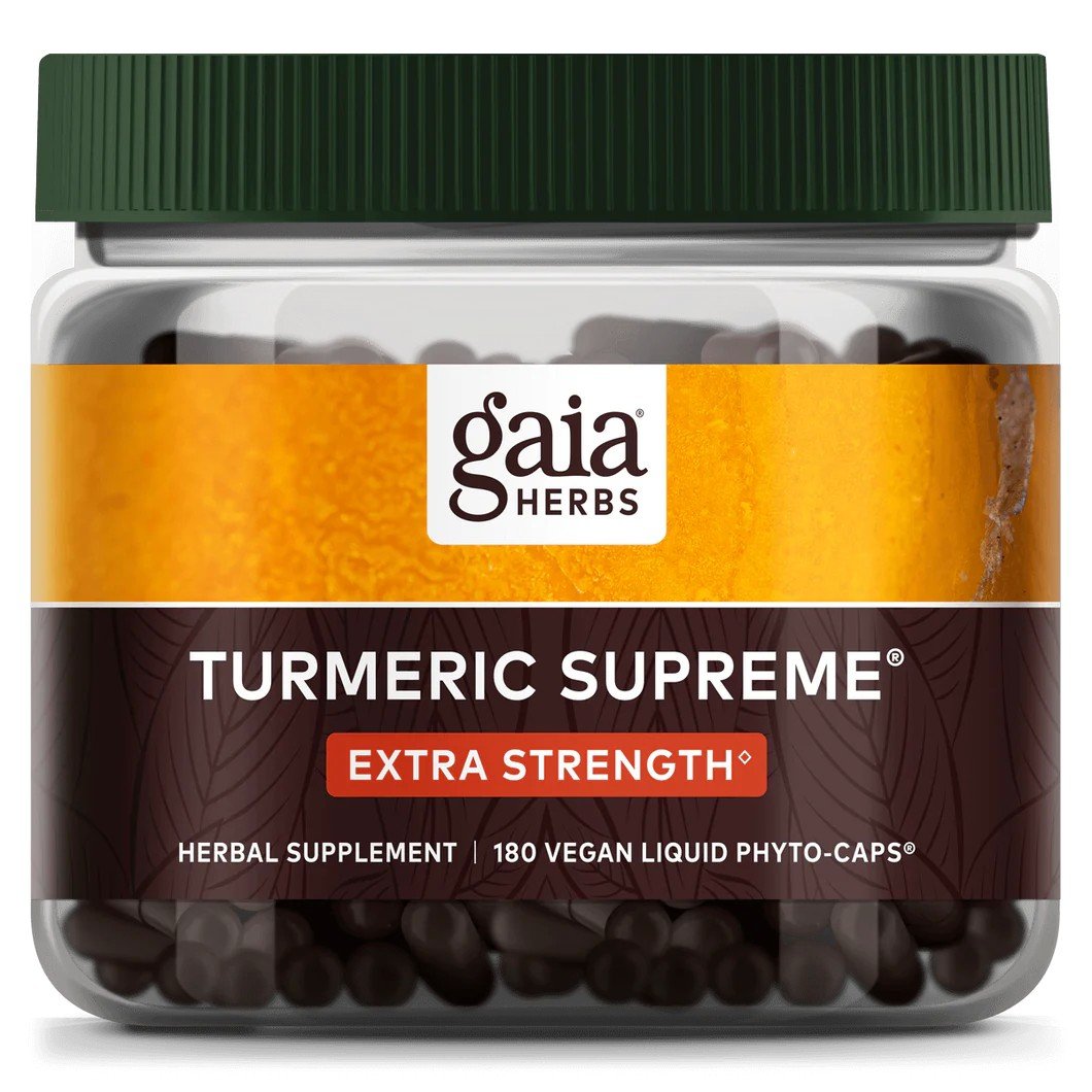 Gaia Herbs Turmeric Supreme Extra Strength (COG) 180 Capsule