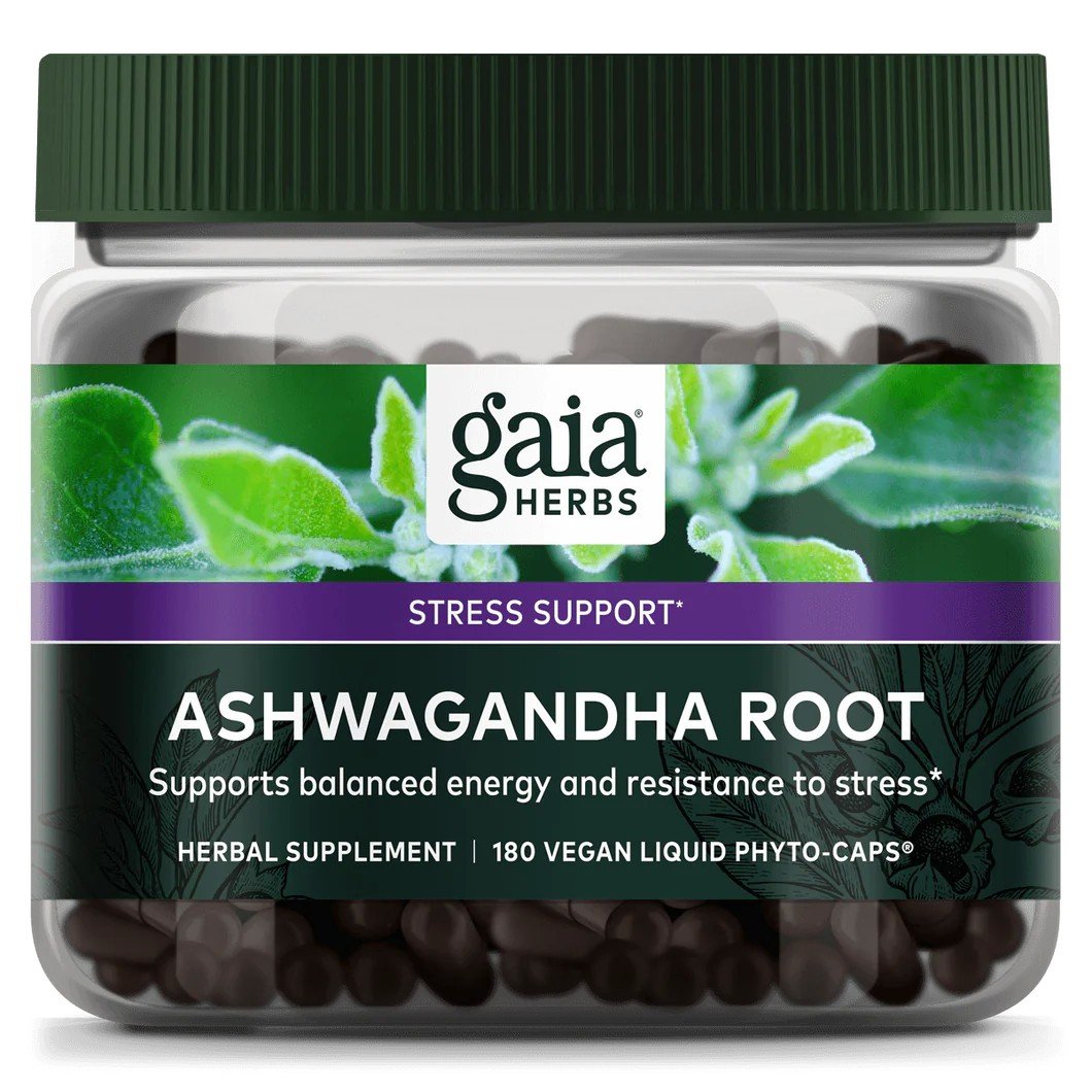 Gaia Herbs Ashwagandha Root 180 Capsule