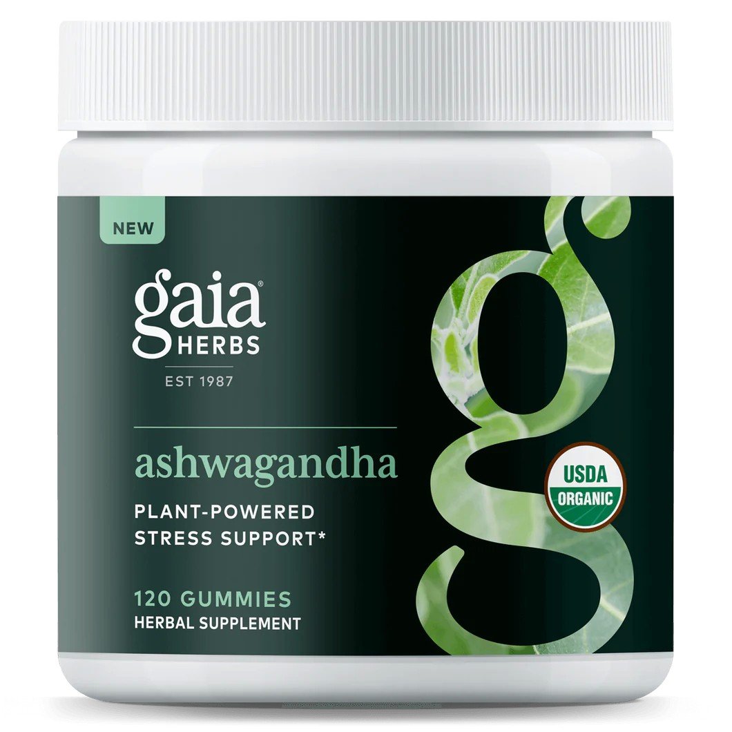 Gaia Herbs Ashwagandha Gummies (COG) 120 Gummy