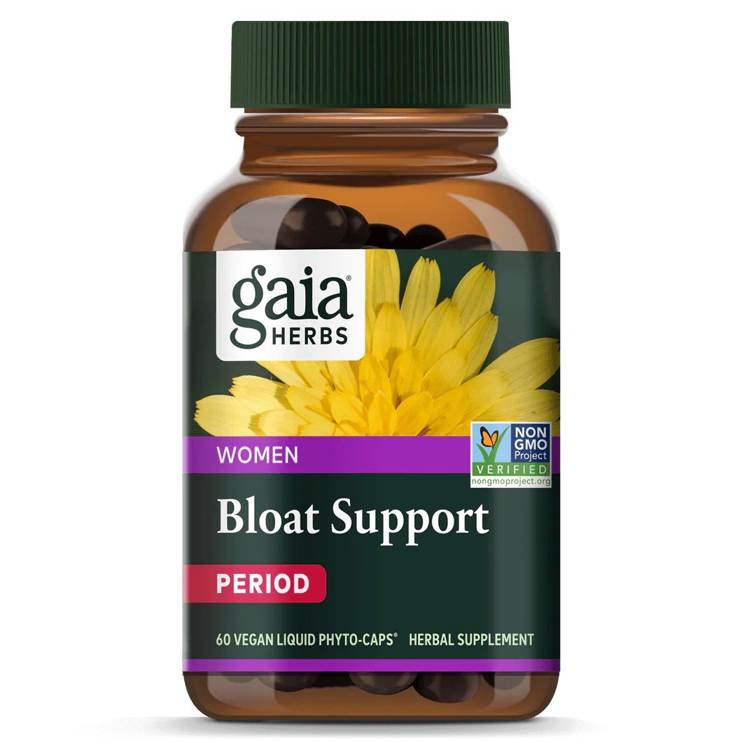 Gaia Herbs Period Bloat Support 60 Capsule