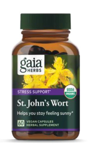 Gaia Herbs St. John&#39;s Wort 60 VegCap