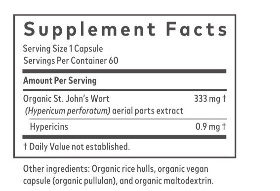 Gaia Herbs St. John&#39;s Wort 60 VegCap