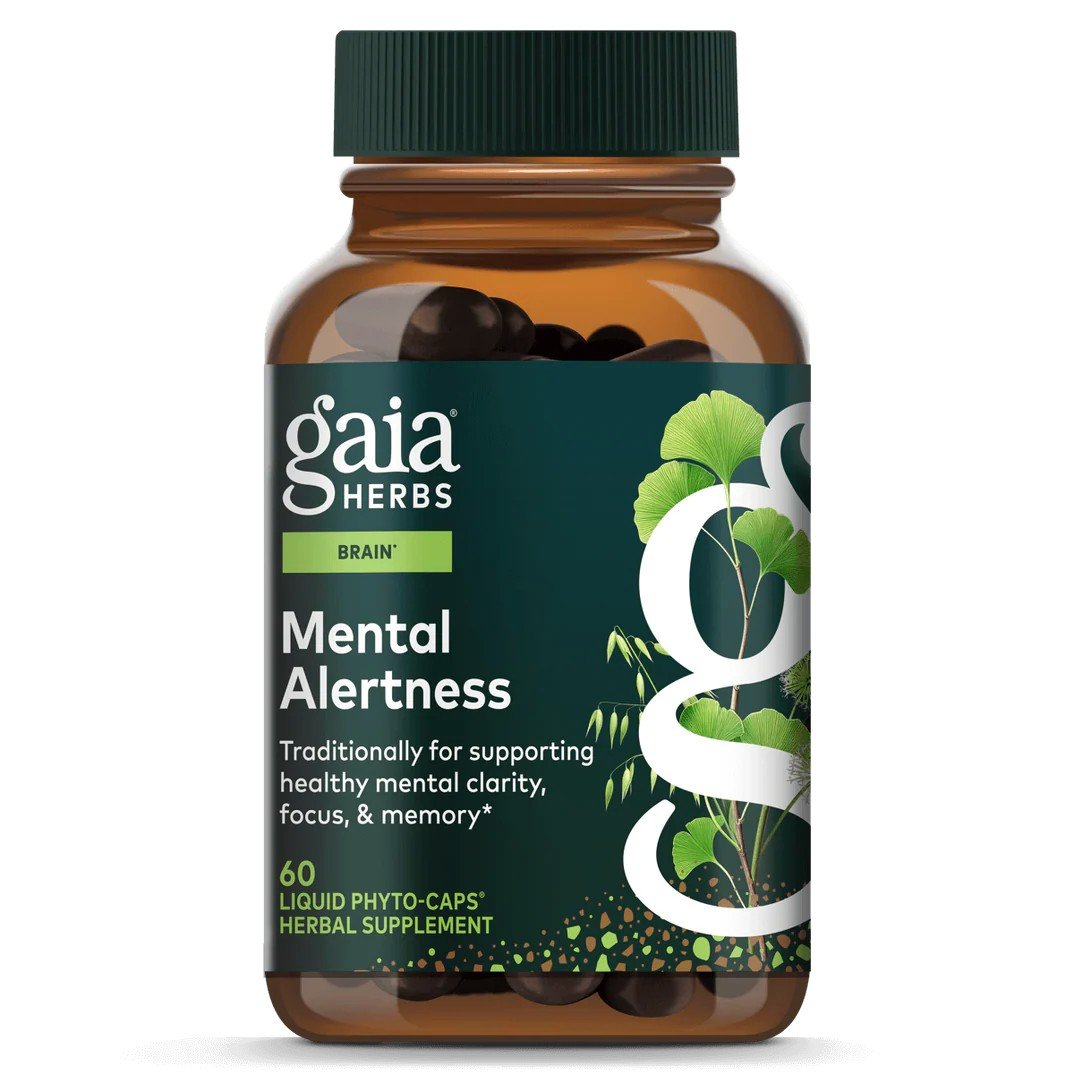 Gaia Herbs Mental Alertness 60 VegCap