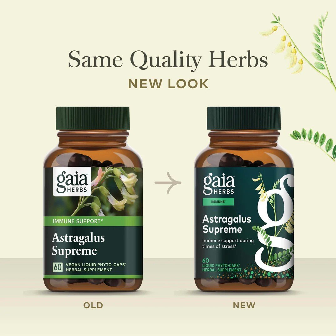 Gaia Herbs Astragalus Supreme 60 VegCap