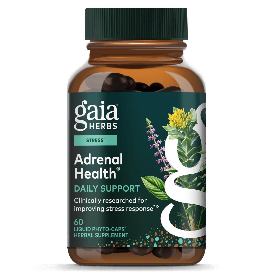 Gaia Herbs Adrenal Health Daily Support 60 VegCap