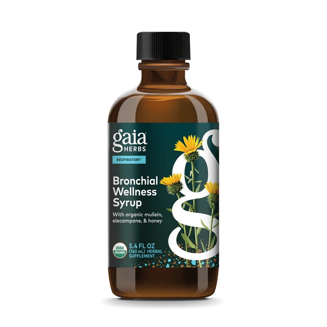 Gaia Herbs Bronchial Wellness Herbal Syrup 5.4 oz Liquid