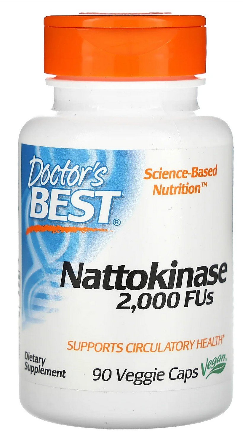 Doctors Best Best Nattokinase (2,000 F.U.) 90 VegCap