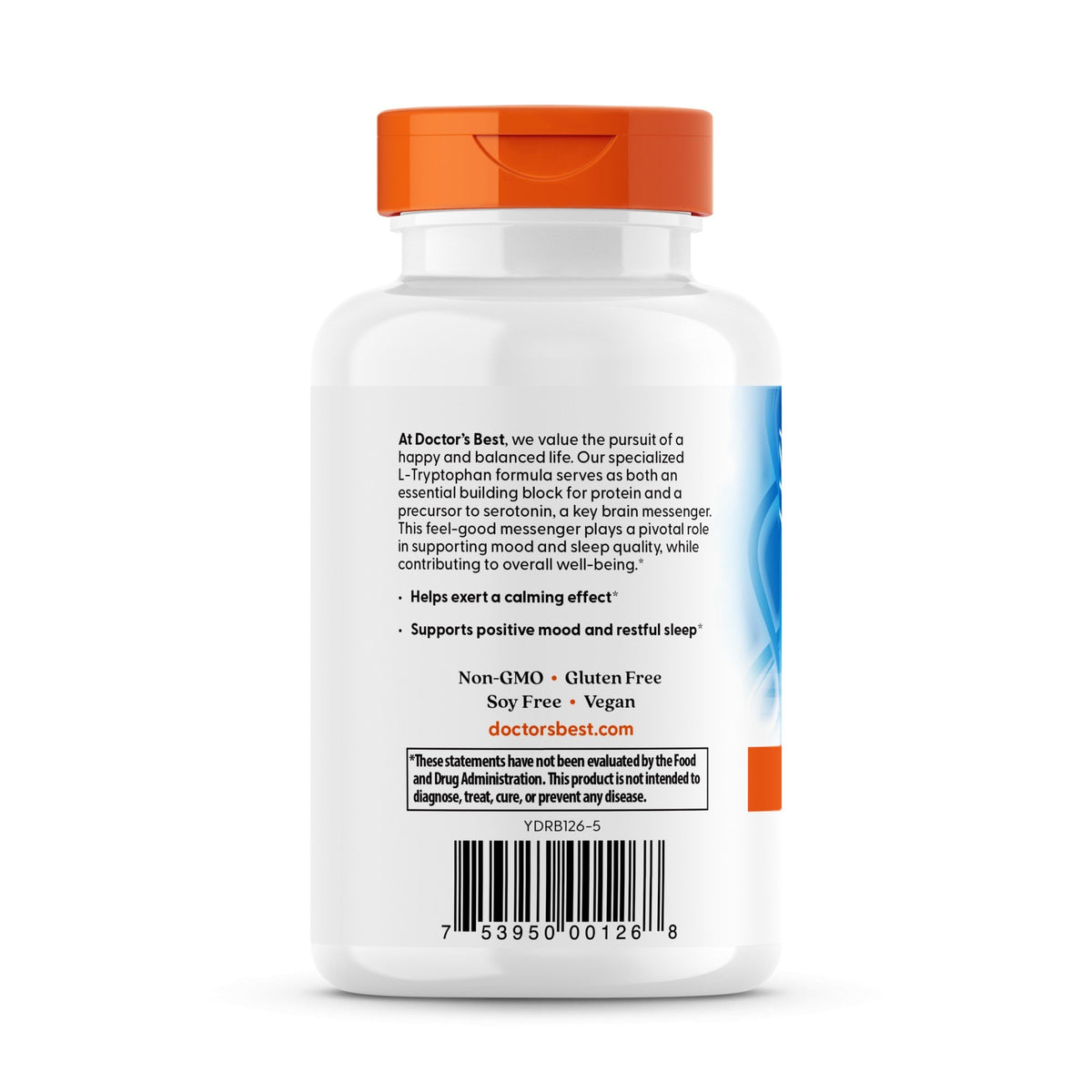 Doctors Best L-Tryptophan (500mg) 90 VegCap