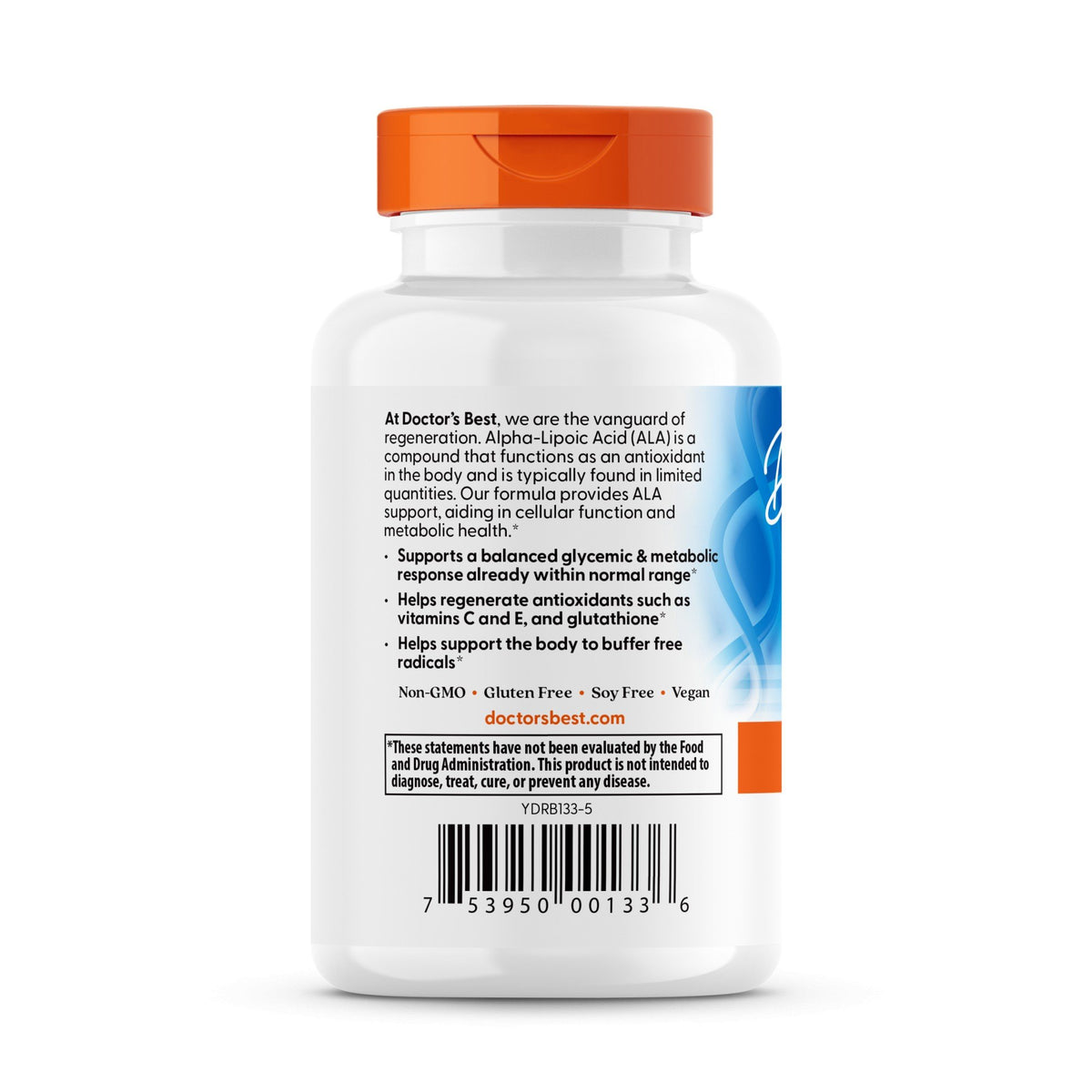 Doctors Best Alpha Lipoic Acid 600mg 60 VegCap