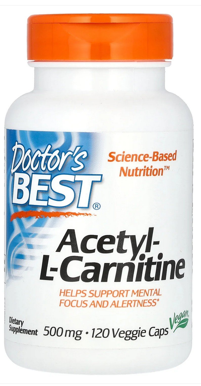 Doctors Best Best Acetyl L-Carnitine 588mg 120 Capsule