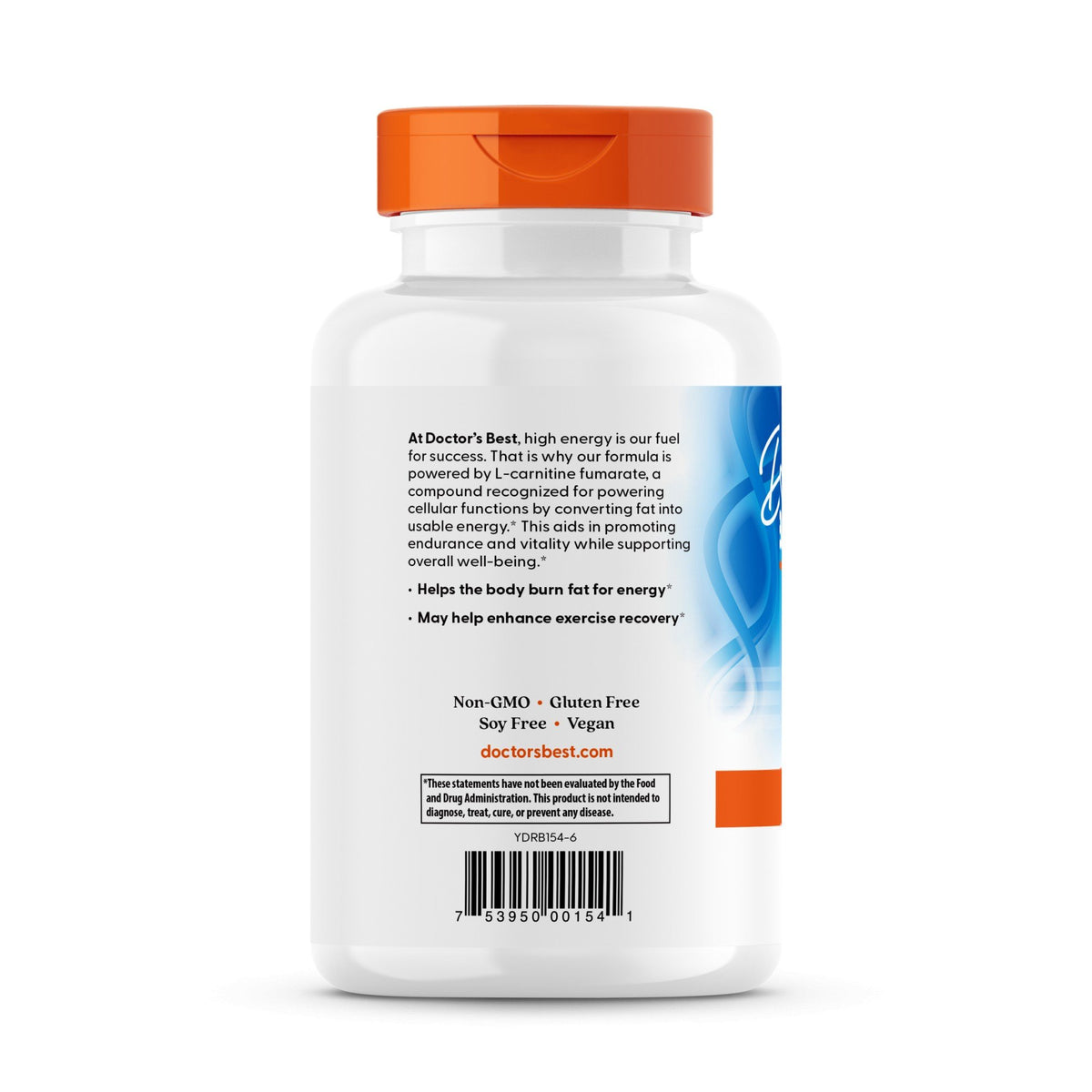 Doctors Best L-Carnitine Fumarate 180 VegCap