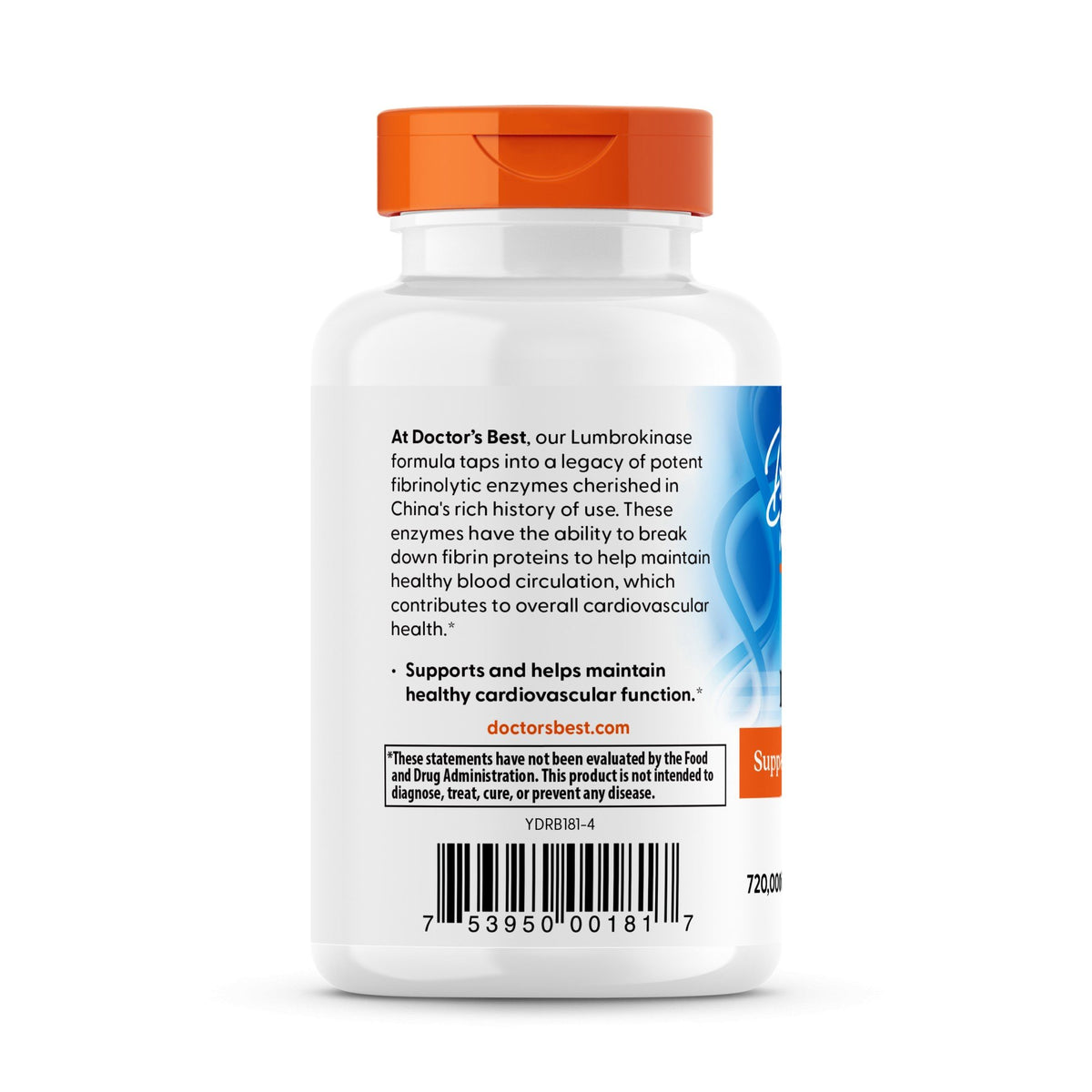 Doctors Best Lumbrokinase 60 Capsule