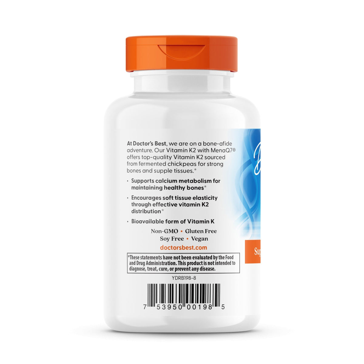 Doctors Best Natural Vitamin K2 MK-7 60 VegCap