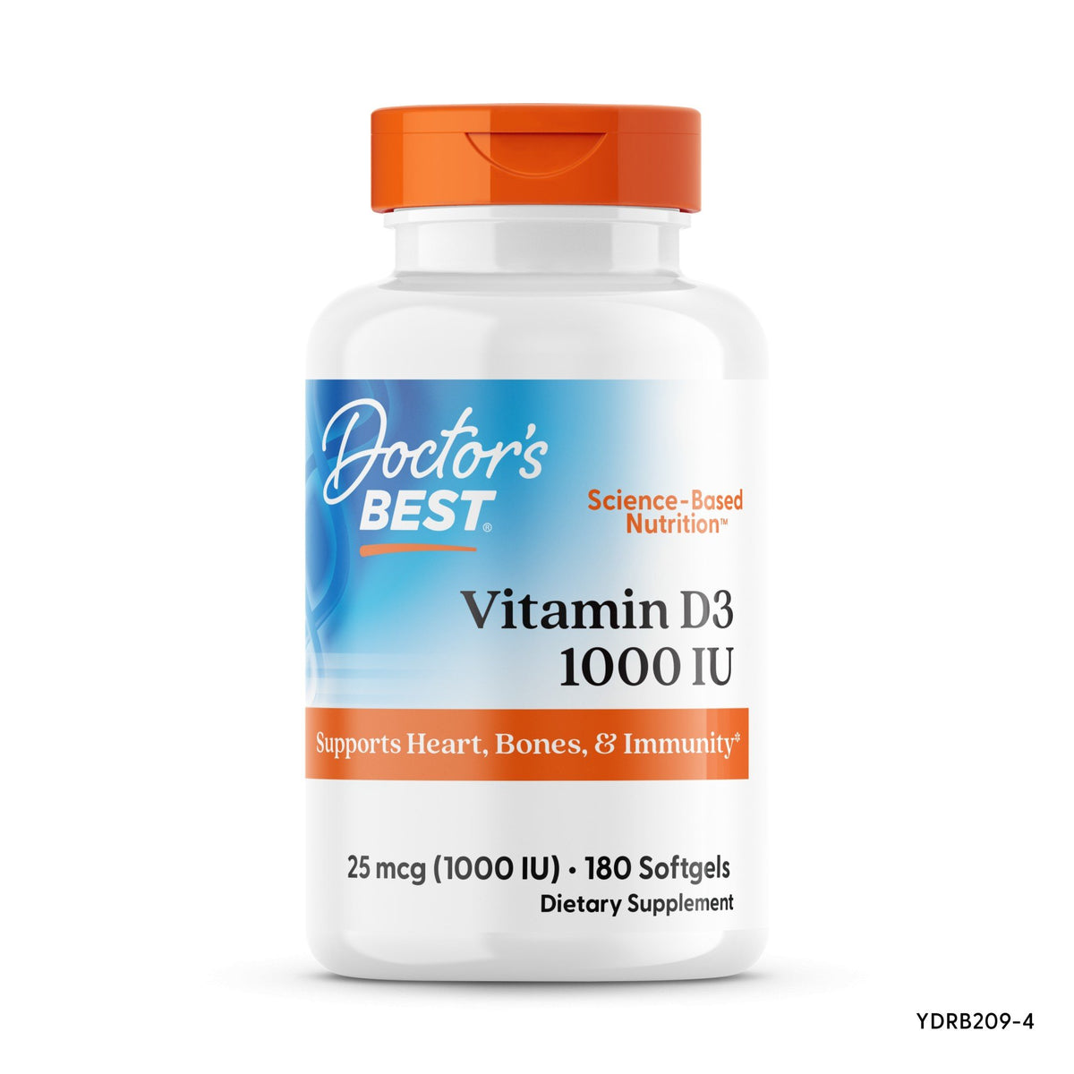 Doctors Best Vitamin D3 1000IU 180 Softgel